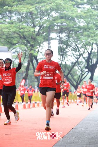 Race photo from ONE RUN 10K 2025