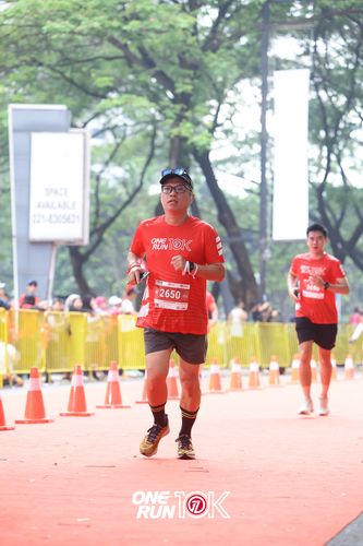 Race photo from ONE RUN 10K 2025