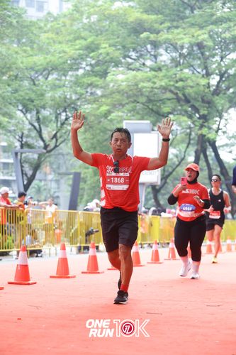 Race photo from ONE RUN 10K 2025