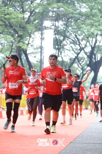 Race photo from ONE RUN 10K 2025