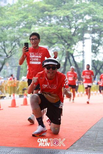 Race photo from ONE RUN 10K 2025