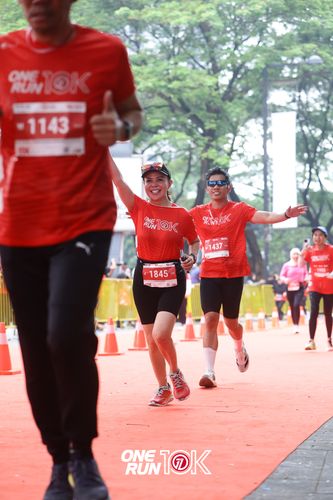 Race photo from ONE RUN 10K 2025