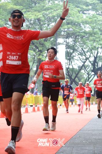 Race photo from ONE RUN 10K 2025