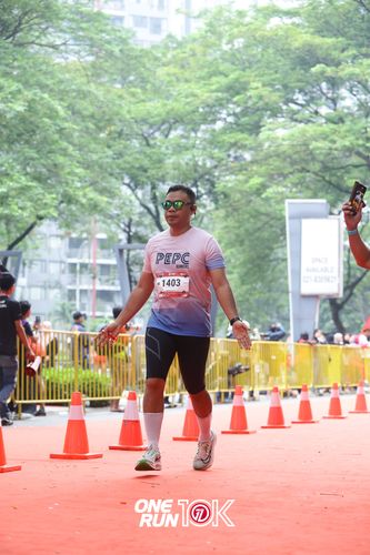 Race photo from ONE RUN 10K 2025