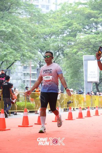 Race photo from ONE RUN 10K 2025