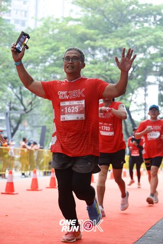 Race photo from ONE RUN 10K 2025
