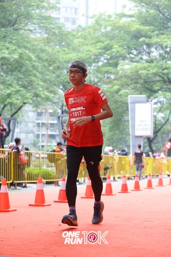 Race photo from ONE RUN 10K 2025