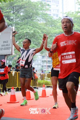 Race photo from ONE RUN 10K 2025