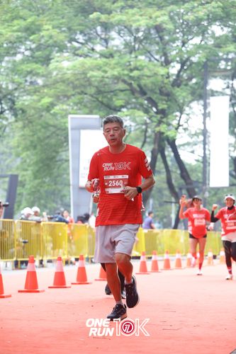 Race photo from ONE RUN 10K 2025