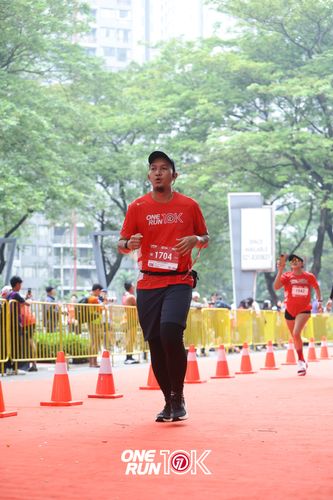Race photo from ONE RUN 10K 2025