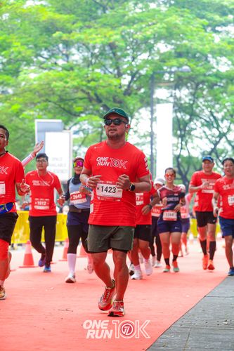Race photo from ONE RUN 10K 2025