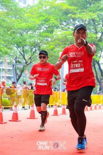 Race photo from ONE RUN 10K 2025