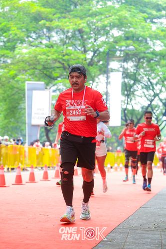 Race photo from ONE RUN 10K 2025