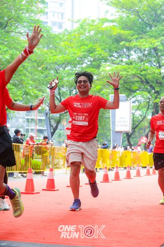 Race photo from ONE RUN 10K 2025