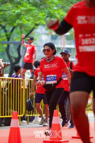 Race photo from ONE RUN 10K 2025