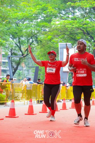 Race photo from ONE RUN 10K 2025