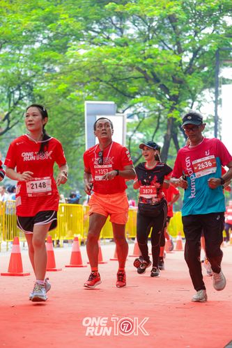 Race photo from ONE RUN 10K 2025