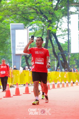 Race photo from ONE RUN 10K 2025