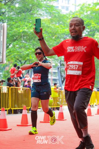 Race photo from ONE RUN 10K 2025