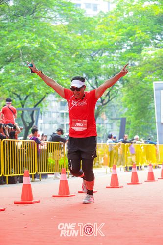 Race photo from ONE RUN 10K 2025