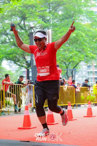 Race photo from ONE RUN 10K 2025