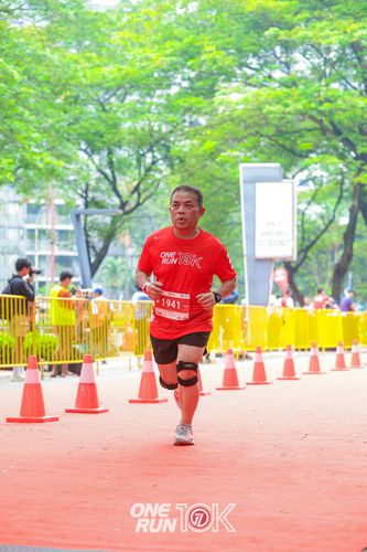 Race photo from ONE RUN 10K 2025