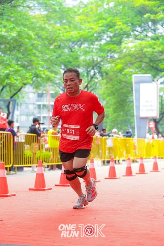 Race photo from ONE RUN 10K 2025