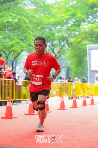 Race photo from ONE RUN 10K 2025