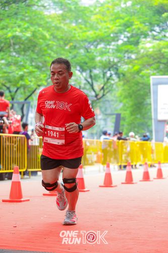 Race photo from ONE RUN 10K 2025