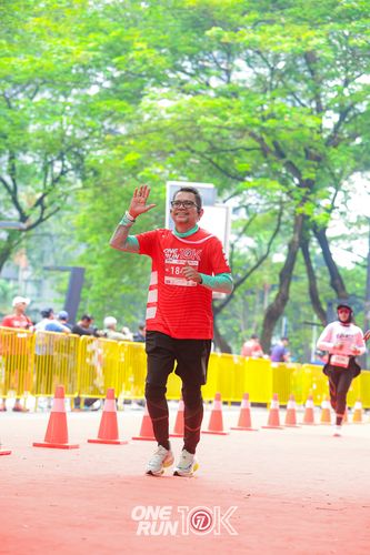 Race photo from ONE RUN 10K 2025