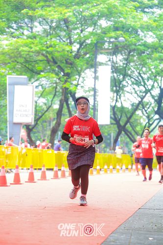 Race photo from ONE RUN 10K 2025