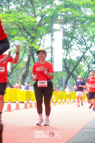 Race photo from ONE RUN 10K 2025