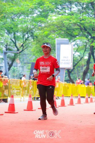 Race photo from ONE RUN 10K 2025