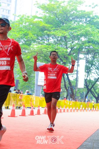 Race photo from ONE RUN 10K 2025