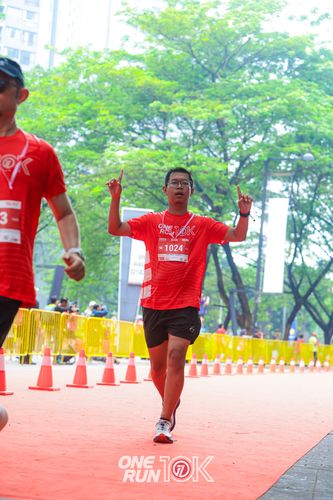 Race photo from ONE RUN 10K 2025