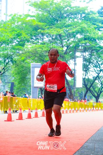 Race photo from ONE RUN 10K 2025
