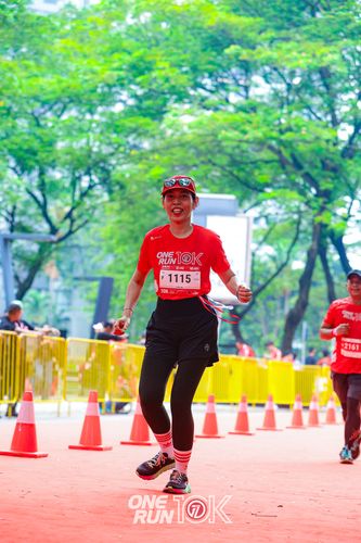 Race photo from ONE RUN 10K 2025