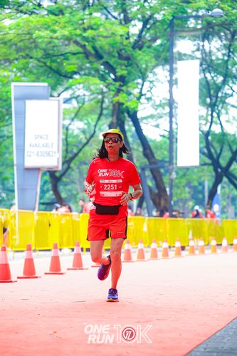 Race photo from ONE RUN 10K 2025