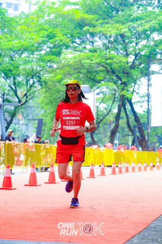 Race photo from ONE RUN 10K 2025