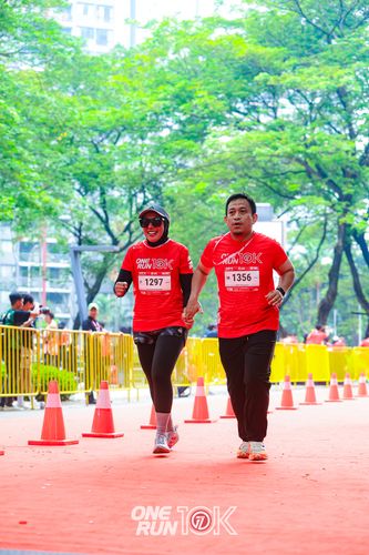 Race photo from ONE RUN 10K 2025