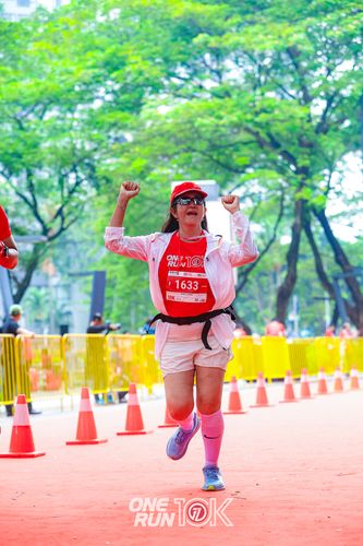 Race photo from ONE RUN 10K 2025