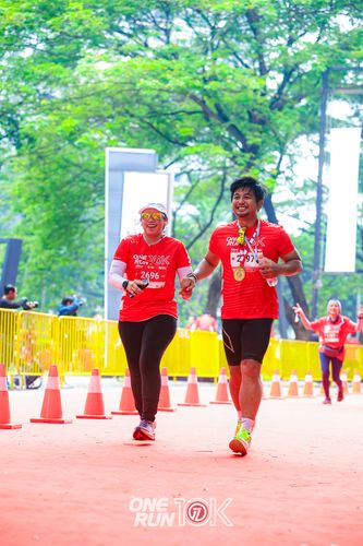 Race photo from ONE RUN 10K 2025