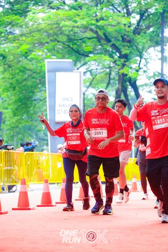 Race photo from ONE RUN 10K 2025