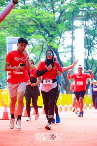 Race photo from ONE RUN 10K 2025