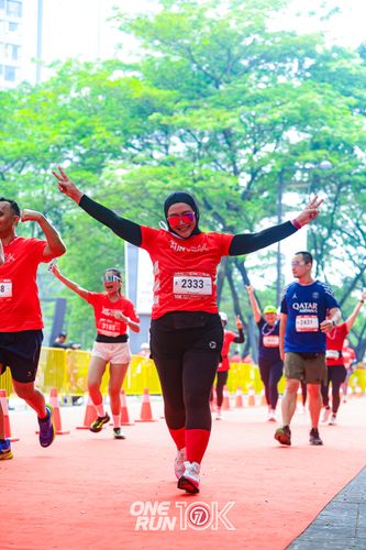 Race photo from ONE RUN 10K 2025