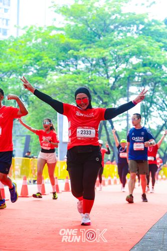 Race photo from ONE RUN 10K 2025