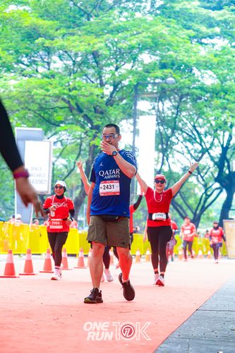 Race photo from ONE RUN 10K 2025