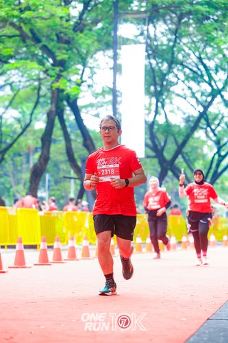 Race photo from ONE RUN 10K 2025