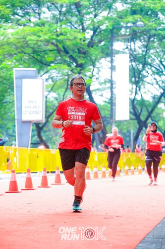 Race photo from ONE RUN 10K 2025