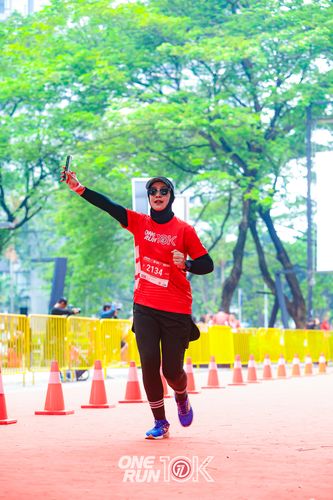 Race photo from ONE RUN 10K 2025
